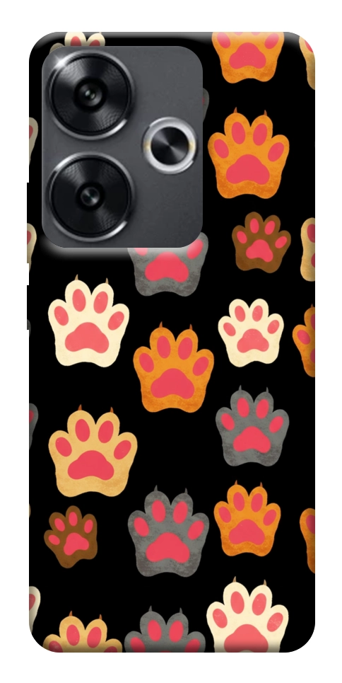 Чехол Colorful Paws для Xiaomi Poco F6