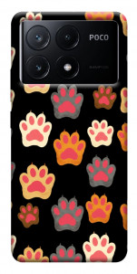 Чехол Colorful Paws для Xiaomi Poco X6 Pro