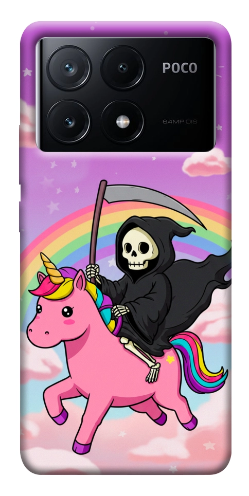 Чехол Grim reaper corn для Xiaomi Poco X6 Pro