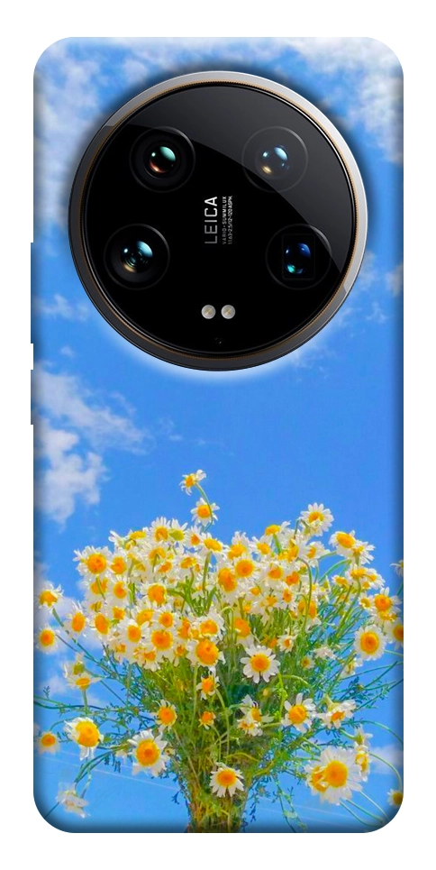 Чехол Sky flowers для Xiaomi 14 Ultra