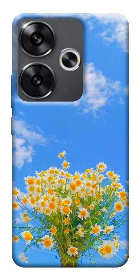 Чохол Sky flowers для Xiaomi Poco F6