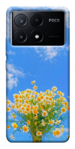 Чехол Sky flowers для Xiaomi Poco X6 Pro