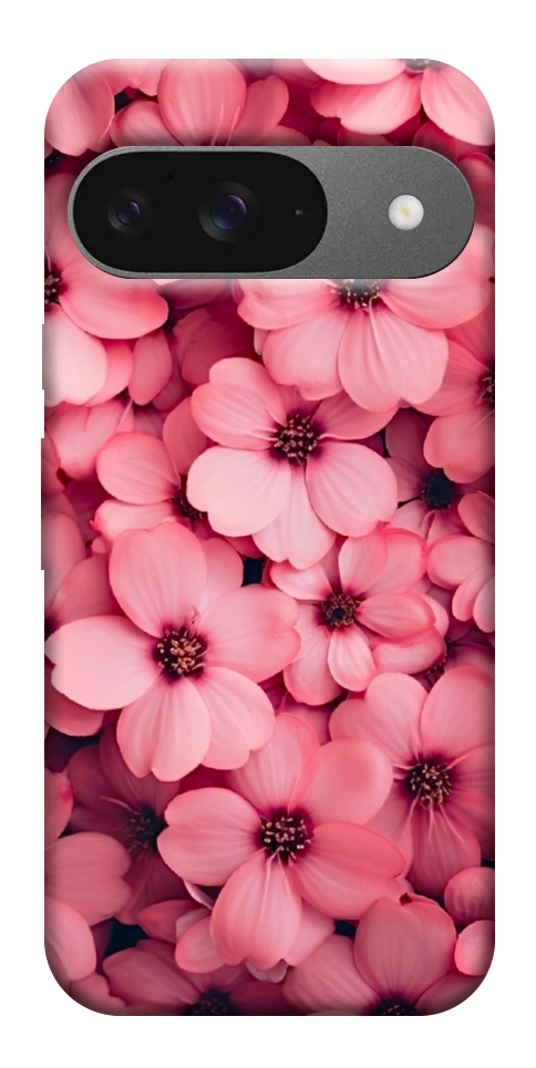 Чохол Pink flowers для Google Pixel 10