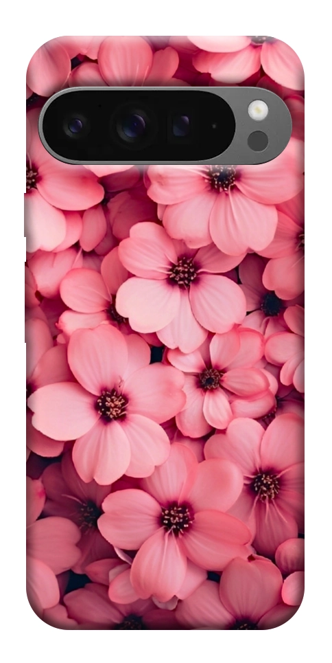 Чохол Pink flowers для Google Pixel 10 Pro XL
