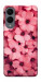 Чохол Pink flowers для Galaxy S25 Edge