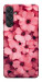 Чехол Pink flowers для Galaxy M55