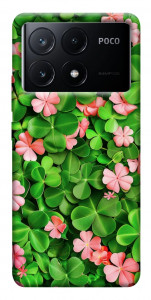 Чехол Листья удачи для Xiaomi Poco X6 Pro