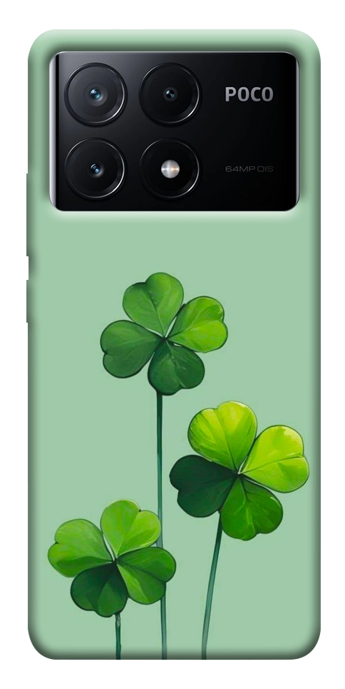 Чохол Lucky clover для Xiaomi Poco X6 Pro