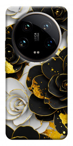 Чохол Flower black-white для Xiaomi 14 Ultra