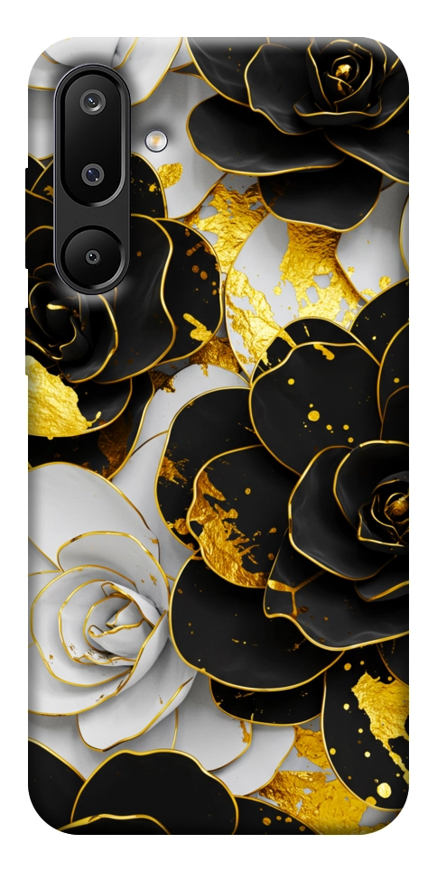 Чохол Flower black-white для Galaxy M16 5G