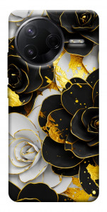 Чохол Flower black-white для Xiaomi Poco F7 Pro