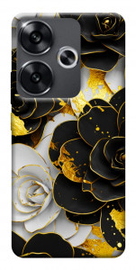 Чохол Flower black-white для Xiaomi Poco F6