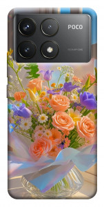 Чохол Яскравий букет для Xiaomi Poco F6 Pro
