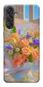 Чохол Яскравий букет для Galaxy M55