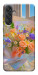 Чохол Яскравий букет для Galaxy M55