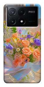 Чехол Яркий букет для Xiaomi Poco X6 Pro