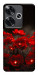 Чехол Burning flowers для Xiaomi Poco F6