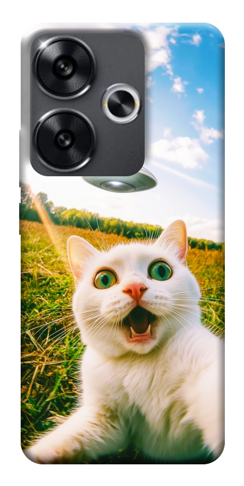 Чохол Ufo cat для Xiaomi Poco F6