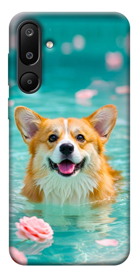 Чохол Swimming corgi для Galaxy M16 5G