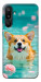 Чохол Swimming corgi для Galaxy M16 5G