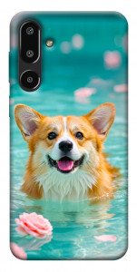 Чехол Swimming corgi для Galaxy F16 5G