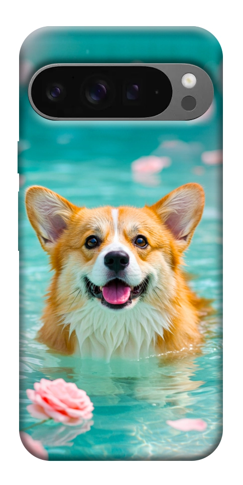 Чехол Swimming corgi для Google Pixel 10 Pro XL