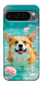 Чохол Swimming corgi для Google Pixel 10 Pro XL