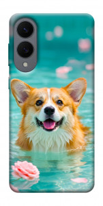 Чехол Swimming corgi для Galaxy S25 Edge