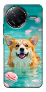 Чохол Swimming corgi для Xiaomi Poco F7 Ultra
