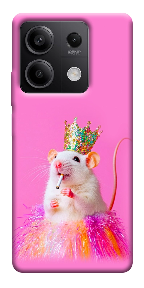 Чохол Гламурний щур для Xiaomi Redmi Note 13 5G