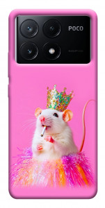 Чехол Гламурная крыса для Xiaomi Poco X6 Pro