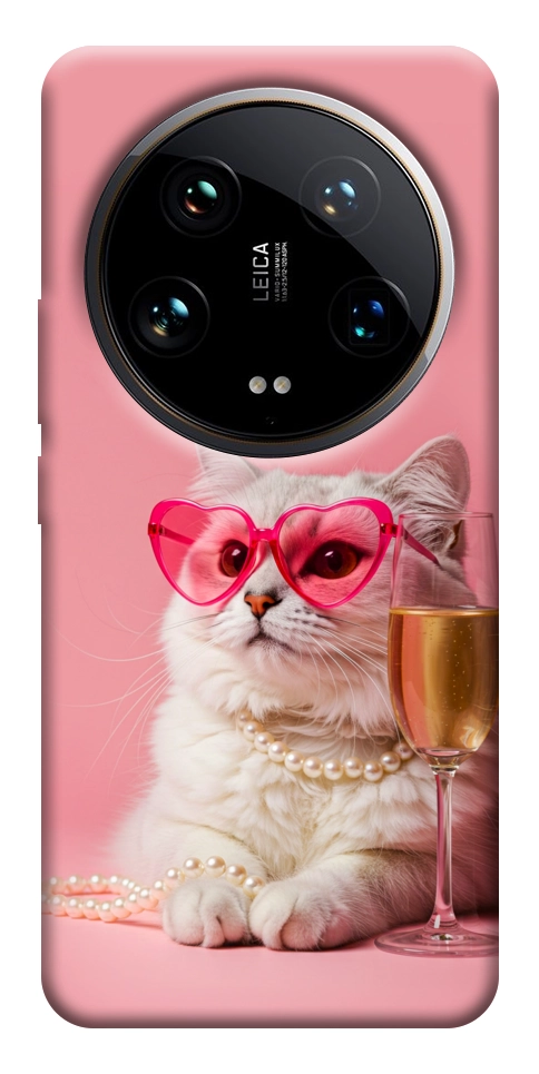 Чехол Pinky cat для Xiaomi 14 Ultra