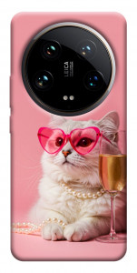 Чохол Pinky cat для Xiaomi 14 Ultra