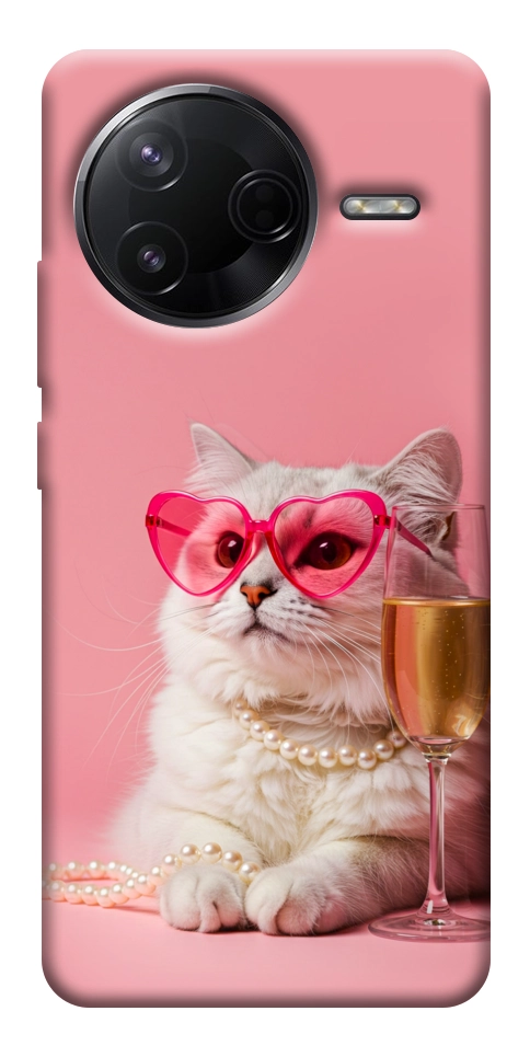 Чехол Pinky cat для Xiaomi Poco F7 Pro