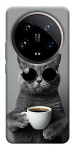 Чохол Grey cat coffee для Xiaomi 14 Ultra