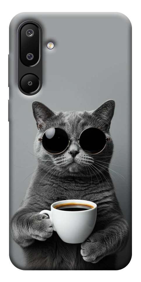 Чохол Grey cat coffee для Galaxy M16 5G