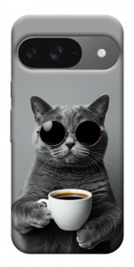 Чохол Grey cat coffee для Google Pixel 10 Pro