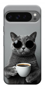 Чохол Grey cat coffee для Google Pixel 10 Pro XL