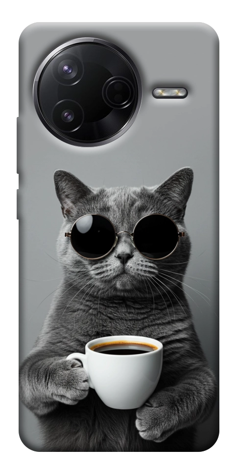 Чехол Grey cat coffee для Xiaomi Poco F7 Pro