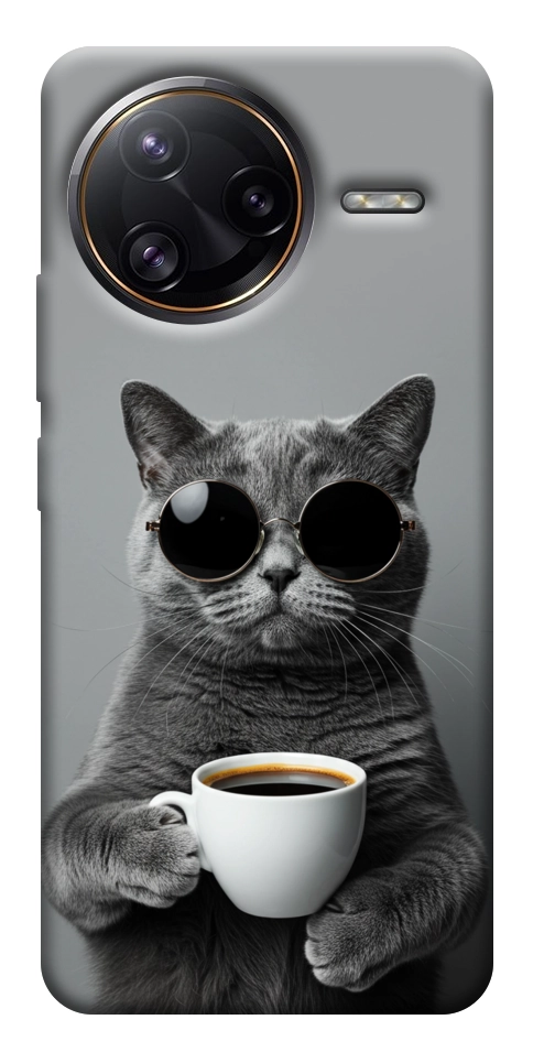 Чохол Grey cat coffee для Xiaomi Poco F7 Ultra