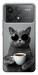 Чехол Grey cat coffee для Xiaomi Poco F6 Pro