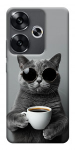 Чохол Grey cat coffee для Xiaomi Poco F6