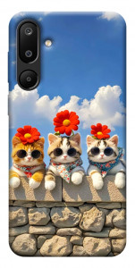 Чохол Flower cats для Galaxy M16 5G