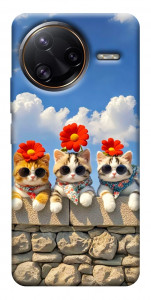 Чохол Flower cats для Xiaomi Poco F7 Ultra