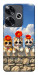 Чехол Flower cats для Xiaomi Poco F6