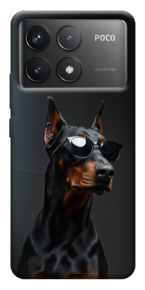Чехол Cool doberman для Xiaomi Poco F6 Pro