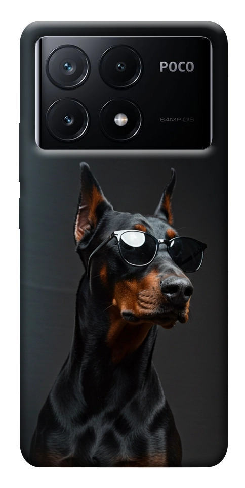 Чехол Cool doberman для Xiaomi Poco X6 Pro