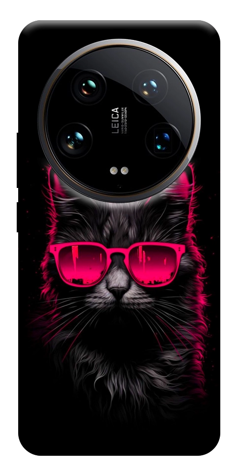 Чехол Cyberpunk cat для Xiaomi 14 Ultra