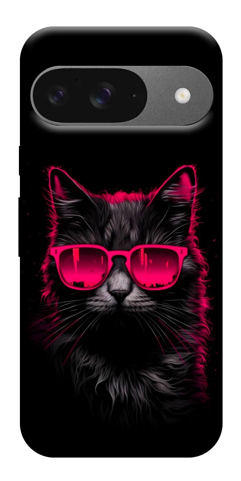Чехол Cyberpunk cat для Google Pixel 10 Pro
