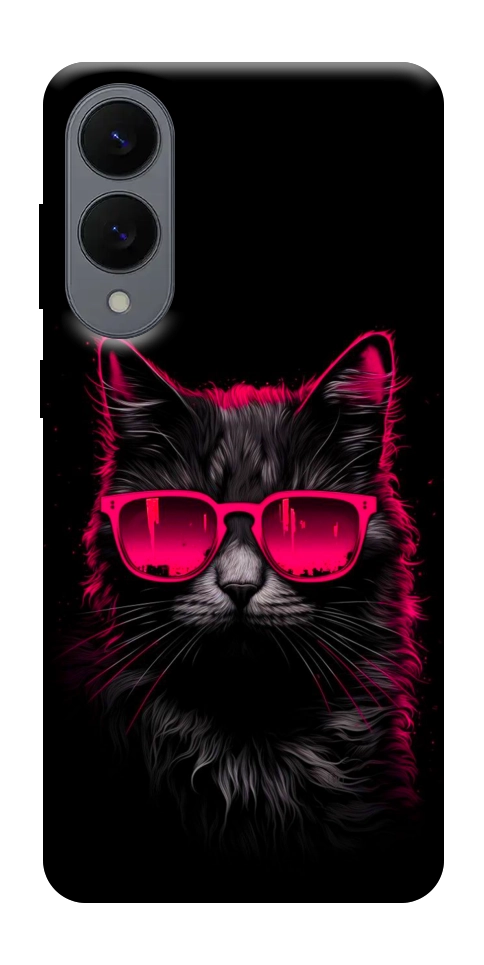 Чехол Cyberpunk cat для Galaxy S25 Edge